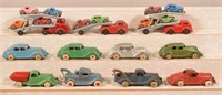 Lot of Vintage Cast Metal Toy Vehicles.