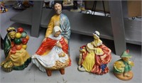 Lot of 4 misc. figurines
