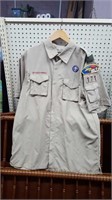 Boy Scout shirt adult large
