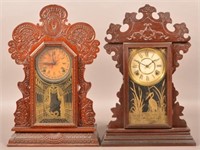 Ingraham and Welch Shelf Clocks.