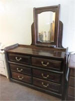 Dresser w/ Mirror - 51"x3'x19"