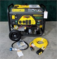 Champion Dual Fuel 9000-watt generator with