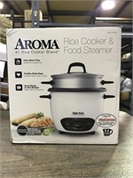 Opened Box Aroma Rice Cooker & Steamer