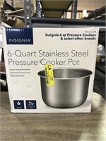 Opened Box Insignia 6 qt Stainless Steel Pressure