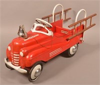Pressed Steel Murray City Fire Dept. Pedal Car.