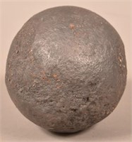 18 pound solid shot cannon ball