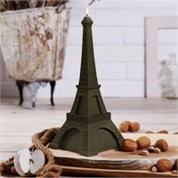New candle Eiffel Tower glossy black