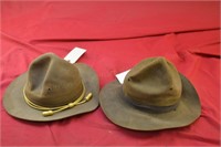 US (2) Military Hats