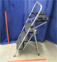 werner "step-right" painting ladder (225lb rated)