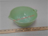 Fire King jadeite green mixing bowl - no chips