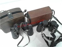 2 Bushnell binoculars with cases