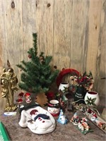 Large Lot of Misc Christmas including 6 Chenille
