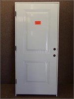 EXTERIOR PRE-HUNG METAL DOOR