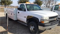 2001 Chevrolet 3500 Utility Truck,