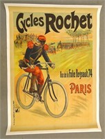 French Bicycle Poster