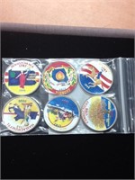 Colorized State Quarters