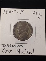 1945-P War Nickel