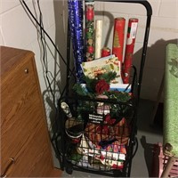 Wrapping Paper, Gift Supplies, & Cart
