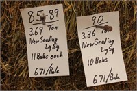 Hay-New Seeding-Lg. Squares-10 Bales