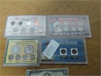 Nice Lot of Coin Sets - Indian Head Pennies,