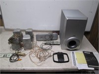 RCA Surround Sound Speaker Set w/ Remote