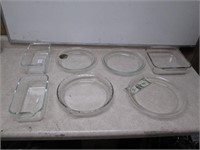Lot of Glass Bakeware - Pyrex & More