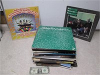 Lot of 33 RPM Records - The Beatles Magical