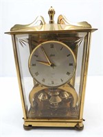 SCHATZ 400 Brass Mantle Clock-Made in Germany