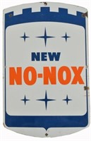 Gulf No-Nox S/S Porcelain Sign
