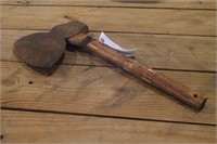 Vintage R.A. Sherman Hewing Axe