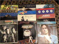 Lot of vinyl records