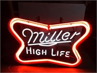 Miller High Life Neon Flashing Light