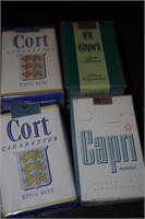 Cort and Capri Cigarettes