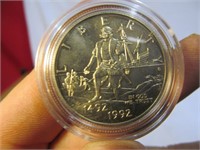 Liberty Half Dollar coin cased