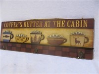 Cabin Coffee rack