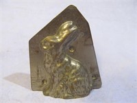 Antique Chocolate Mold, Rabbit