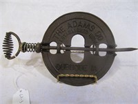 Adams 1883 Pat. cast iron damper
