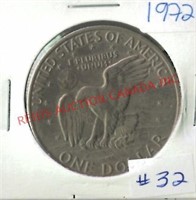 AMERICAN 1972 SILVER DOLLAR