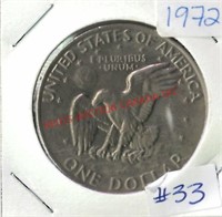 AMERICAN 1972 SILVER DOLLAR