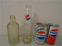 Pepsi Bottles & Cans