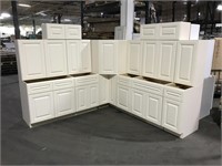 Princeton Ivory Kitchen Cabinet Set 30"