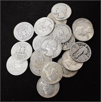 $5.00 Washington Silver Quarters