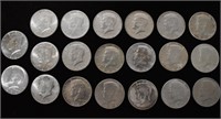 $10.00 Kennedy Silver Half Dollars