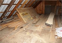 Remaining Contents of Loft in Woodworking Shop