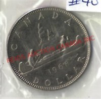 CANADIAN 1968 SILVER DOLLAR