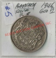 CANADIAN 1946 50 CENT PIECE