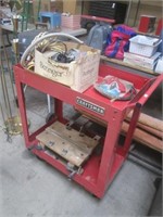 Rolling Craftsman Two Tier Cart