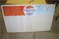 Pepsi sign as found