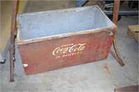 Coca Cola Coke Cooler with stands
