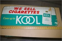 Kool Cigarette metal sign